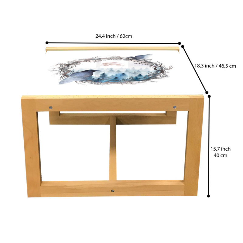 Jagoba Sled Coffee Table, 62cm H x 46cm W x 40cm D