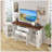 63 Inch Farmhouse Barn Door Storage Cabinet with 2 Drawers and Adjustable Shelves for Organized Living in Any Room-714616558