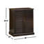 Shoe Cabinet With 5 Shelves And Louvred Doors-337731586