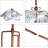 Glenford Glass Stake Birdbath
