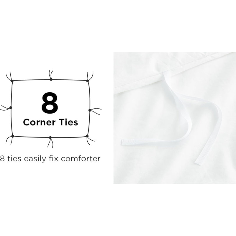 Piers Distressed Velvet Duvet Cover Set, Queen Duvet Cover + 2 Standard Shams, Cream White