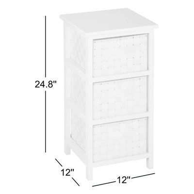 3 Drawer Storage Drawer