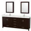 Sheffield 79" Double Bathroom Vanity Base Only-31336915