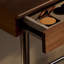 Coiffeuse avec miroir, 1 tiroir, 1 chaise