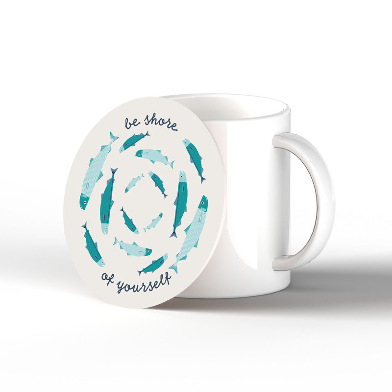 Ceramic Round 1 Piece Coaster