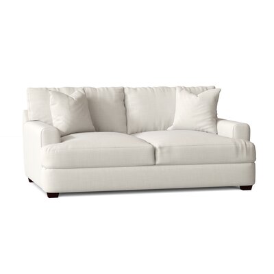 Emilio 65"" Recessed Arm Loveseat With Reversible Cushions -  Wayfair Custom Upholstery™, E4F1F521D60F4F37A72D22872FD88891