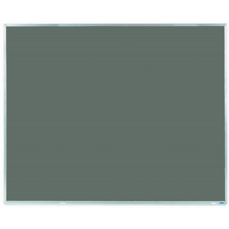 Tableau noir mural magnétique, H 4 pi x L 5 pi, Gris ardoise