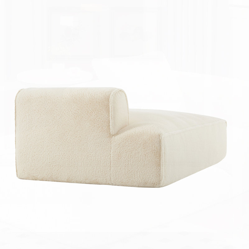 72"Oversized Modular Sofa,No Assembly Required, Beige