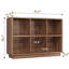 Bibliothèque en bois avec rangement-2035352945
