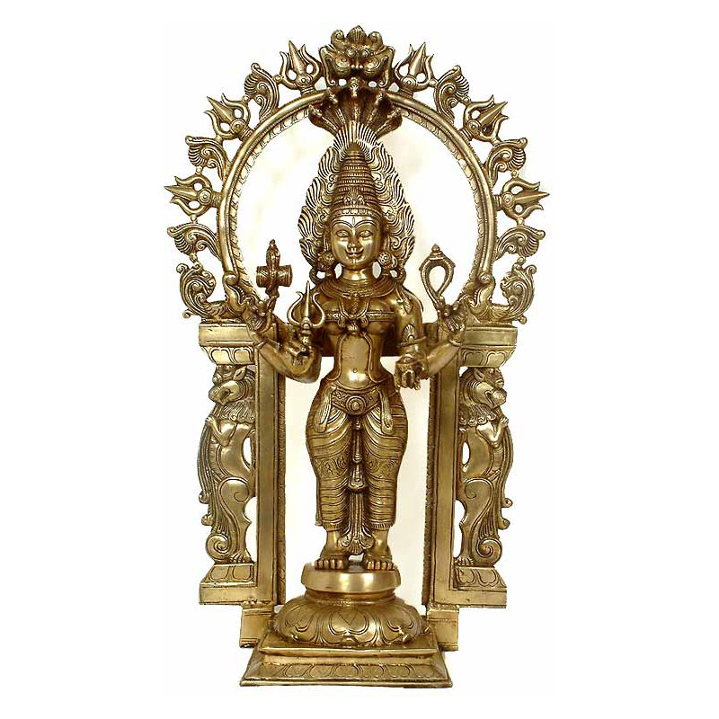 Grande déesse de l'Inde du Sud Mariamman