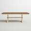 Table de salle à manger en bois d'hévéa massif Martello-30129692
