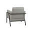 Chaise d'appoint en métal pour le salon