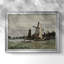 Moulin à vent à Zaandam - Claude Monet - Toile tendue avec châssis, 1871-586255628-586255665-586255664