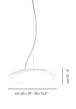 Modulor Suspension G White Matt Matt White 1 E26 Ul