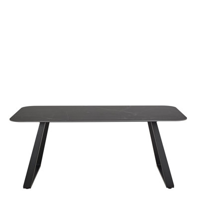 Dining Table with Steel Base