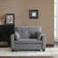 2 Seater Fabric Sofa Bed-14817144