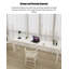 Bureau d'ordinateur moderne moderne minimaliste blanc-1485354539