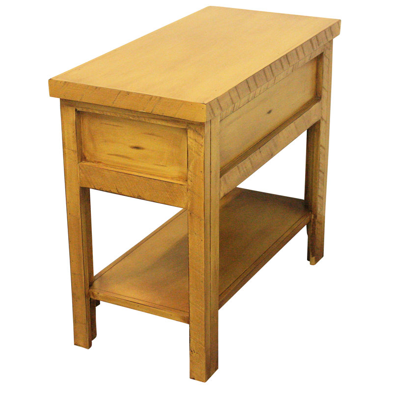 Table de chaise rustique en rouge rustique, Jaune rustique