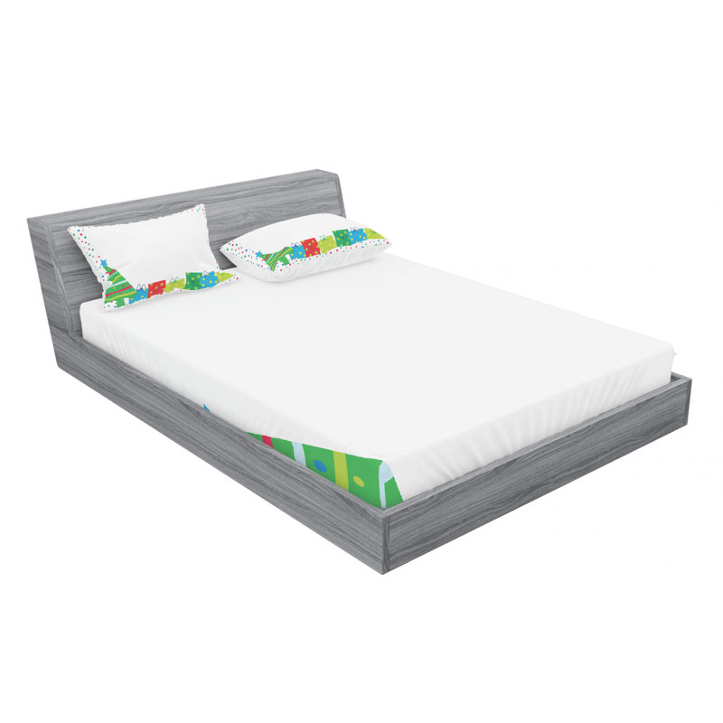Microfiber Sheet Set, Queen Sheet Set + Fitted Sheet + 2 Pillowcases