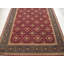 Oriental Hand-Knotted Wool Burgundy/Beige/Ocean Area Rug
