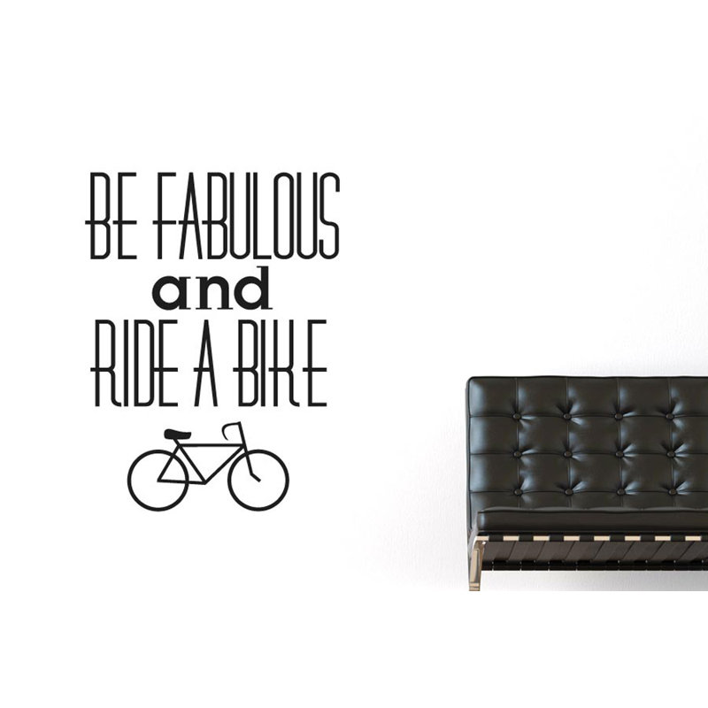 Wall Decal, Medium, Black