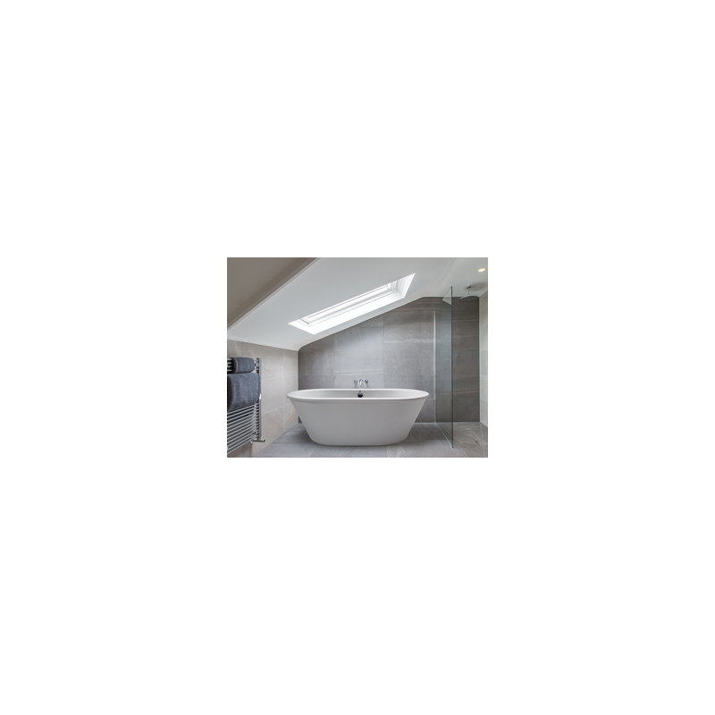 New Yorker 8 Freestanding Soaker Tub, White