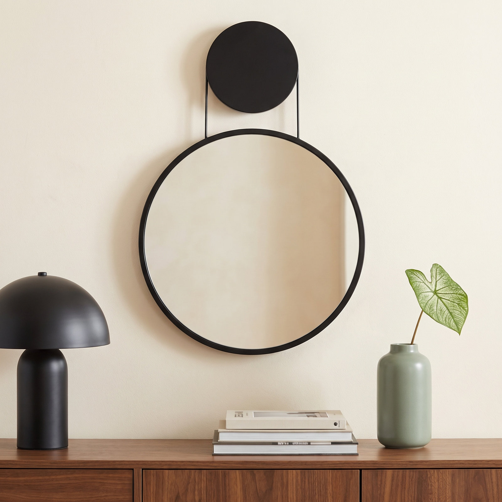 Pharrell Metal Round Wall Mirror