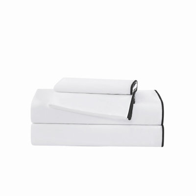 Ensemble de draps en percale 200 fils Brooklyn Loom
