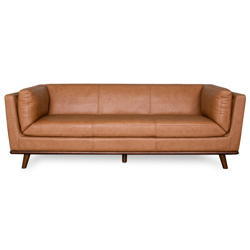Phoenix Cognac Leather Sofa