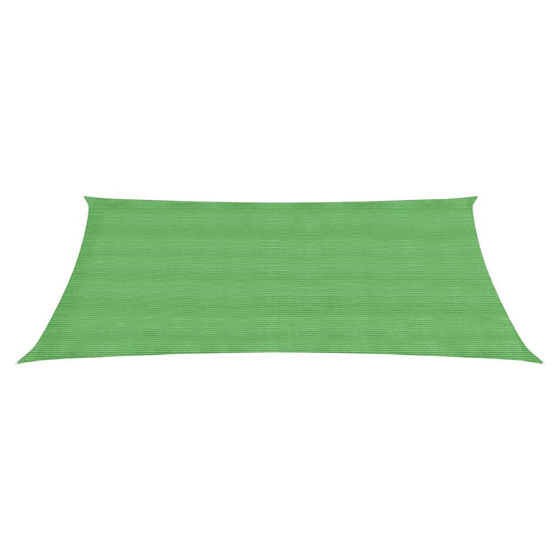 Dakota Fields 400cm W x 250cm D Plastic Cover Retractable Freestanding Awning, Light Green