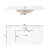 36" Single Bathroom Vanity With Ceramic Sink-1100949781