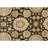 High-Quality Hand-Knotted Black Area Rug
