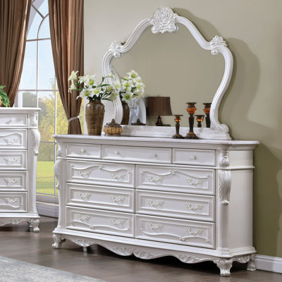 Micala 9-Drawer Dresser With Mirror