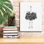 «Floral Ostrich» par Balazs Solti, art mural sur toile-319775131