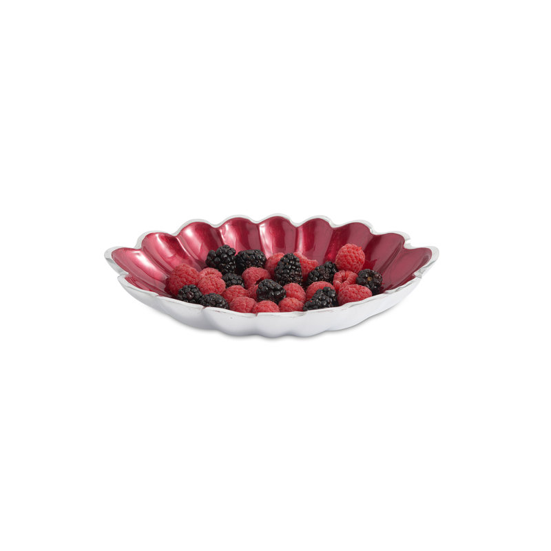 Bol de service ovale 7,75 po Peony, Pomme grenade