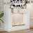 51.18"White Modern Simulated Flame Electric Fireplace Humidifier-118508731-118508730