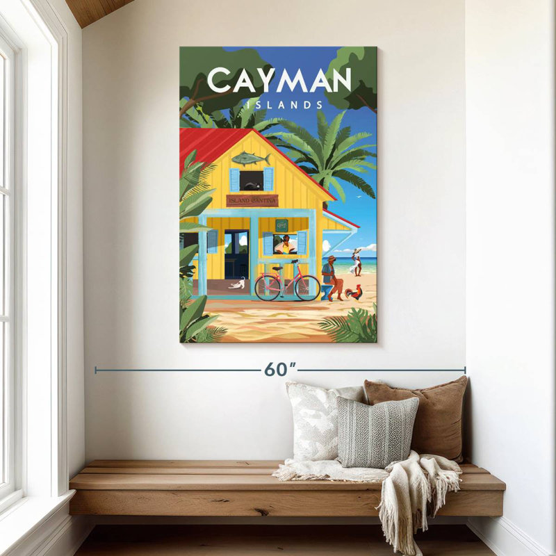 Gillard Tropical, Îles Caïmans, H 48 po x l 32 po