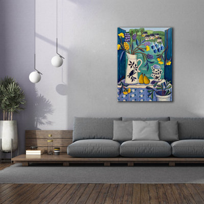«Cottage by the Sea» par Holly Wojhan, art mural sur toile