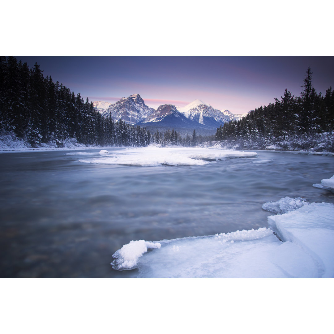 Banff National Park von Dan_prat - Wrapped Canvas Set