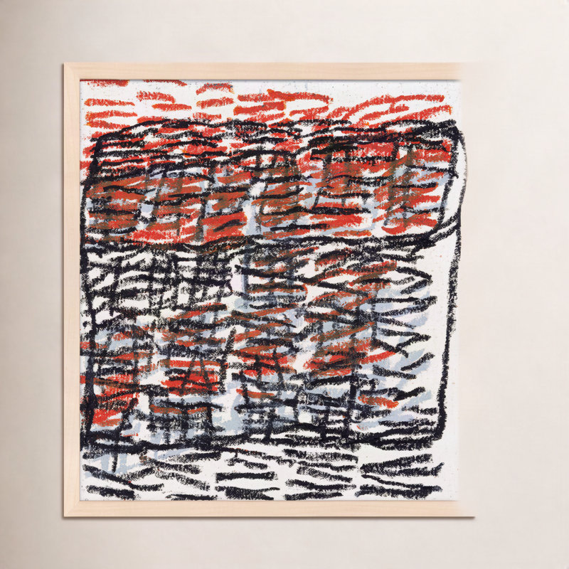 Favorite Season Print by Stephanie Dennis, 24" H x 24" W  x 1.25" D, Maple