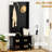 Olenchak 31.59 " Wide Hall Tree with Shoe Storage and Shelves