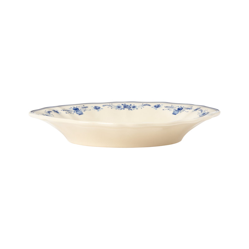 Vila Pasta Bowls, Beige/Blue