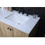 Meuble-lavabo double 72 po avec plateau en marbre d'ingénierie Soma-998276593