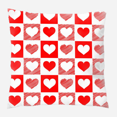 Background Reversible Throw Pillow