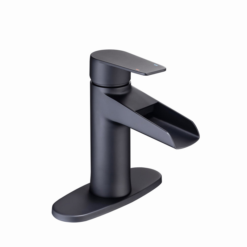 Robinet de salle de bain vasque, Noir mat