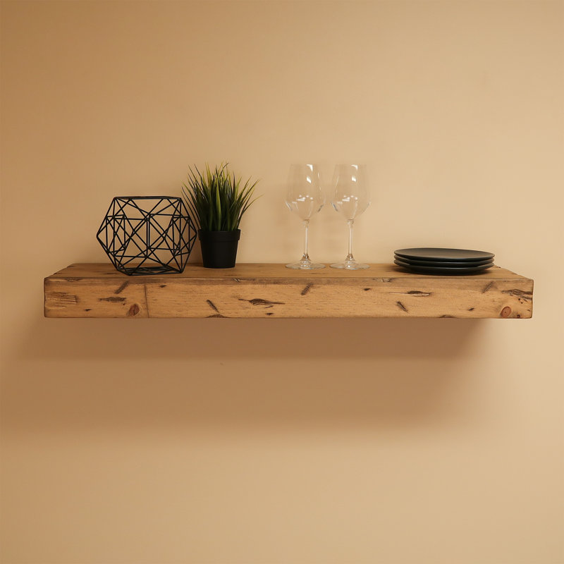 Tablettes flottantes Jesher , Naturel, H 3 po x l 12 po x P 6 po