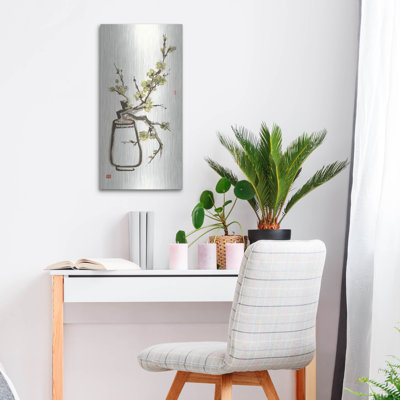 'Moss Blossom' by Chris Paschke Metal Wall Art