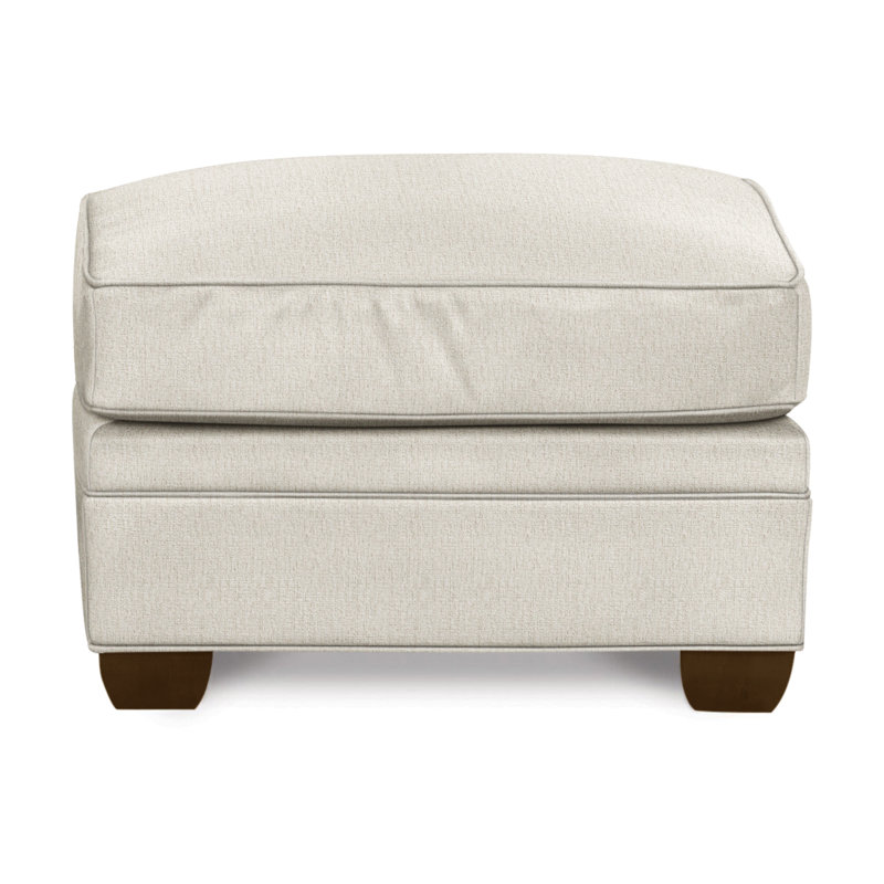 Repose-pieds Hillcrest, Chenille Nompton Snow Crypton®, La Havane