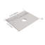 24 " Design Float Bathroom Vanity With Ceramic Basin Set,  Wall Mounted White Oak Vanity  With Door