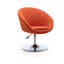 Fauteuil demi-tonneau pivotant de 26 po Helmuth-25856530